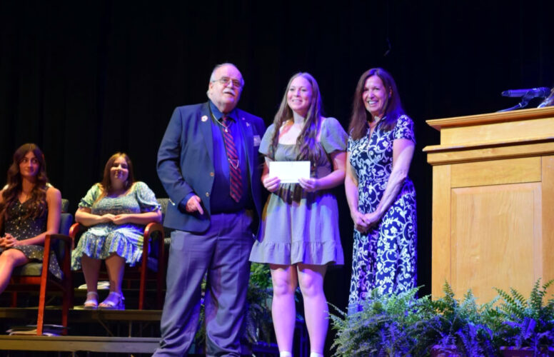 BEA graduate receives award  from Bellefonte Elks